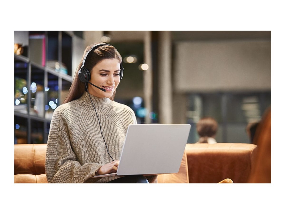 Jabra Evolve2 30 SE MS Stereo - Headset - på örat - kabelansluten - USB-C, USB-A - ljudisolerande - Certifierad för Microsoft-teams | TV, Ljud & Bild - Hörlurar & Mikrofoner | GameStuff
