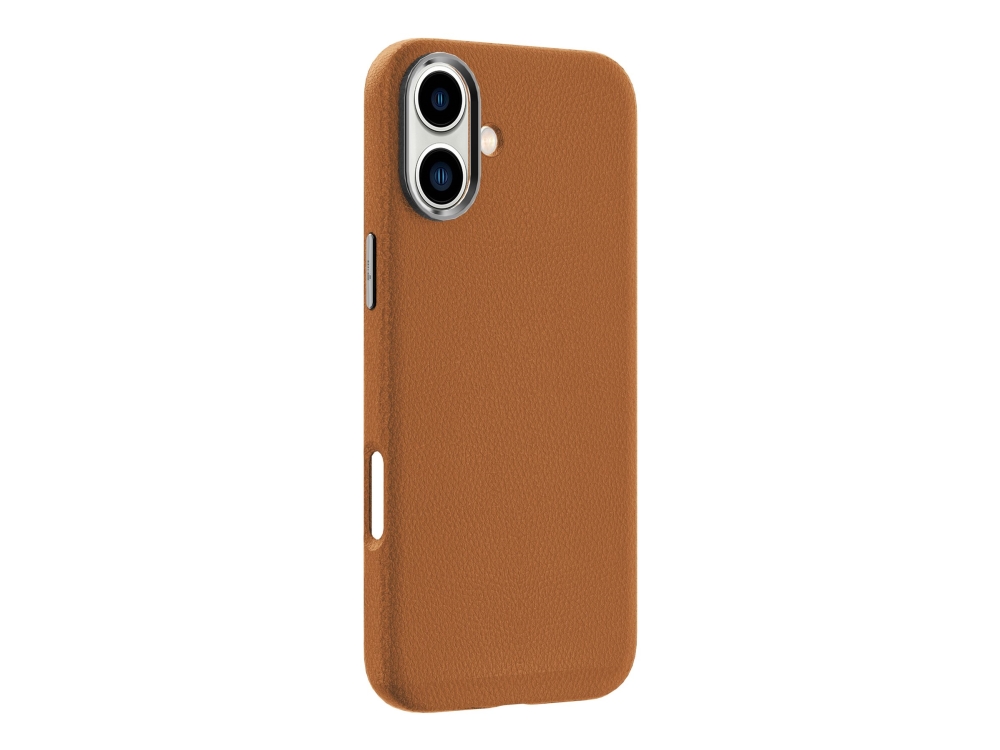 Estuff Es67160024, Cover, Apple, Iphone 16, 15,5 Cm (6.1"), Braun
