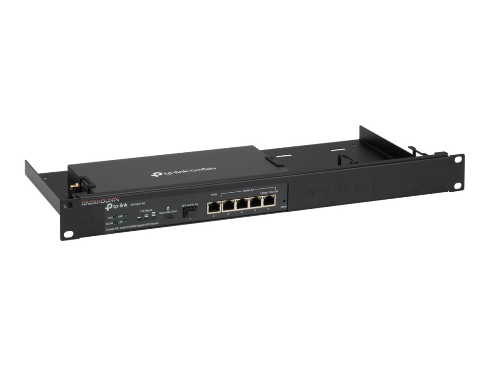 Rackmount.IT RM-OM-T2, Kiinnityskiinnike, musta, 1 kpl, 964 g