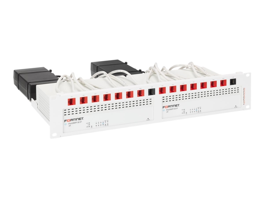 Rackmount.IT RM-FR-T22 - Monteringspakke for netværksudstyr - stativmonterbar - signalhvid - 2U - 19