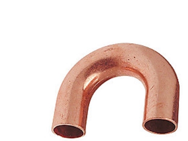 ACR Böj 180, 3/8 - Löd, 40 bar, hylsa/muff | EL Artiklar - Vägar & tillägg - Lödd & Tillbehör | GameStuff