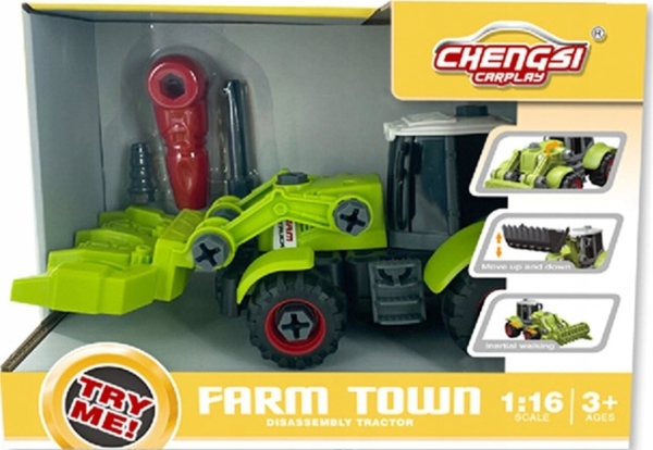 Drehender Traktor