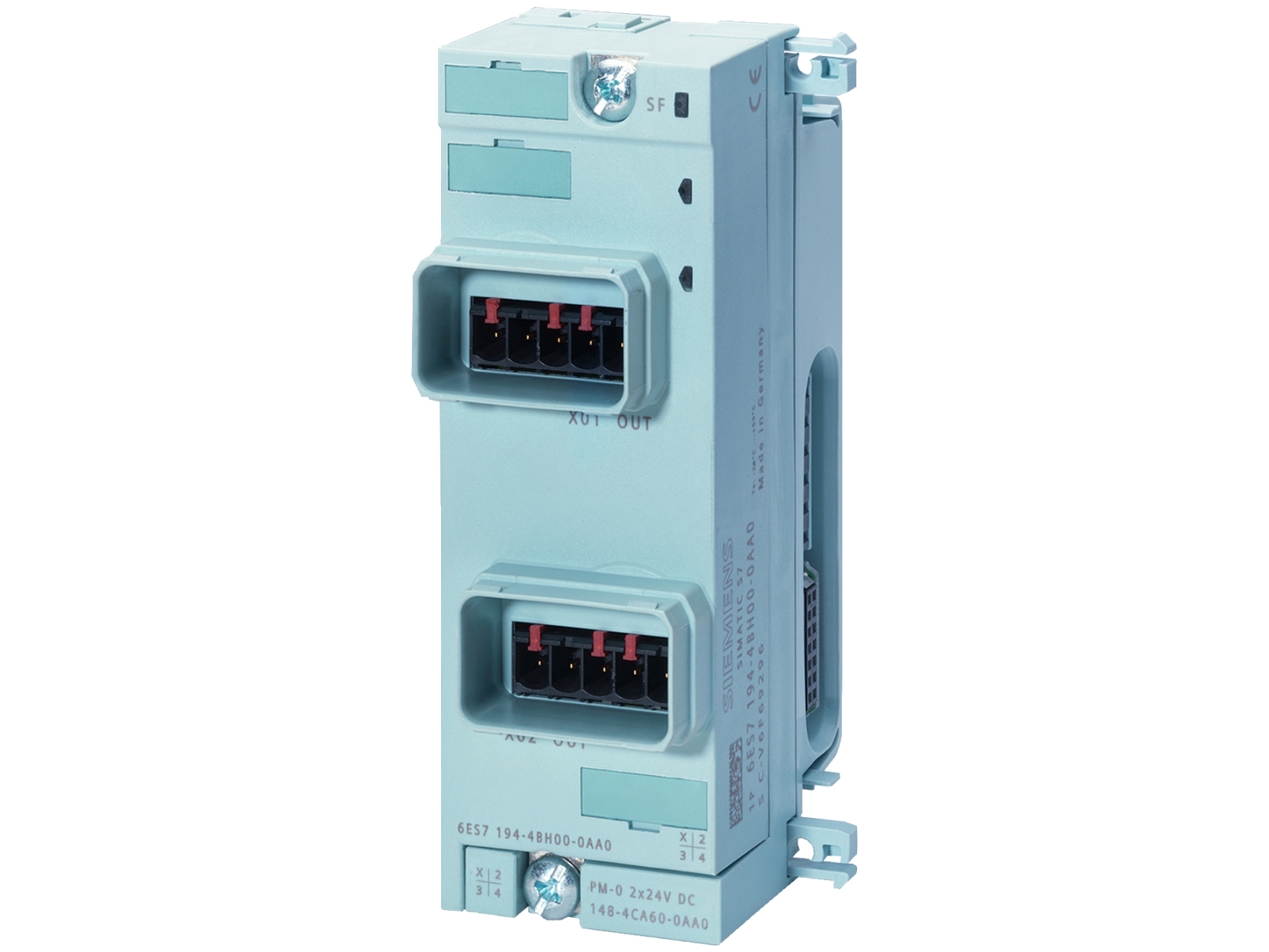 Siemens 6ES7148-4CA60-0AA0, Analog, Systemkraft, Flerfarvet, 183 g, 73 mm, 68 mm