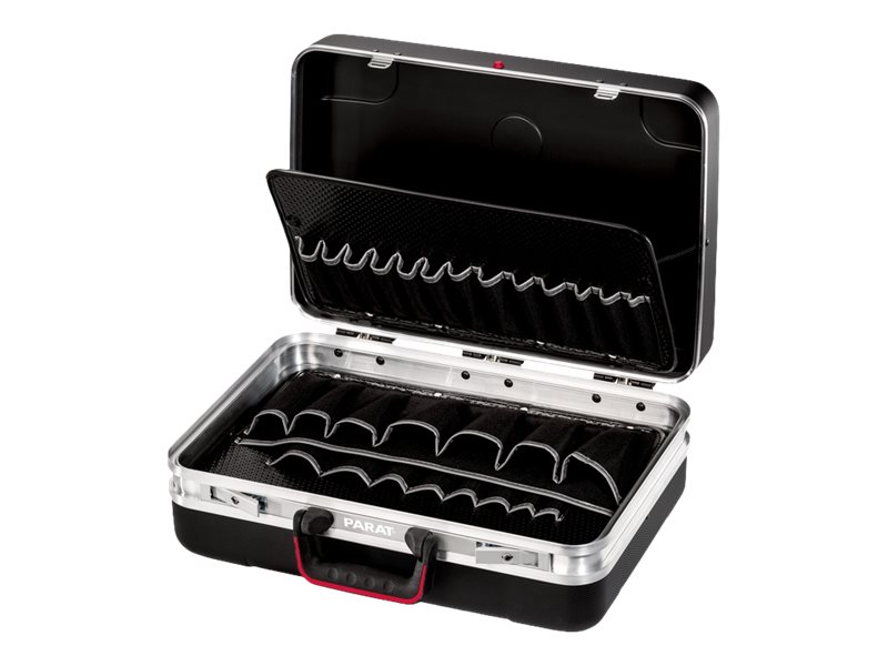 Parat 533000171, Schwarz, Aluminium, Kunststoff, 40 Taschen, Schockresistent, 480 Mm, 180 Mm