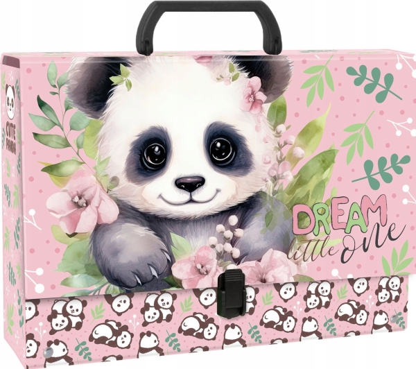 Derform pärm med handtag A4/95 mm panda 10 | Arkivering - Presentationsmappar och omslag - Presentationsmapp | GameStuff