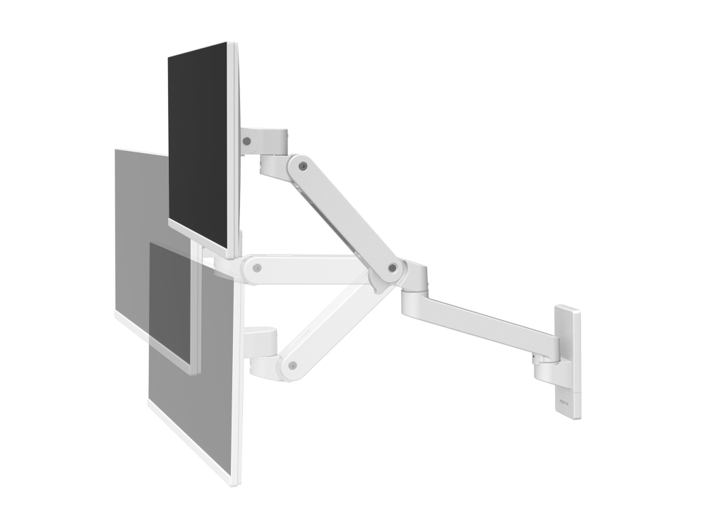 Ergotron LX Pro - Monteringssats (bildskärmsarm) - för LCD-display - aluminium - vit - skärmstorlek: upp till 34 tum - väggmonterbar | TV, Ljud & Bild - TV & Hemmabio - TV-montering | GameStuff