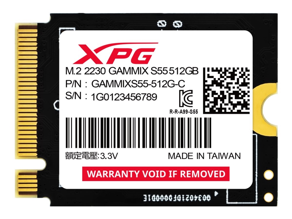 XPG GAMMIX S55 - SSD-levy - 512 GB - sisäinen
