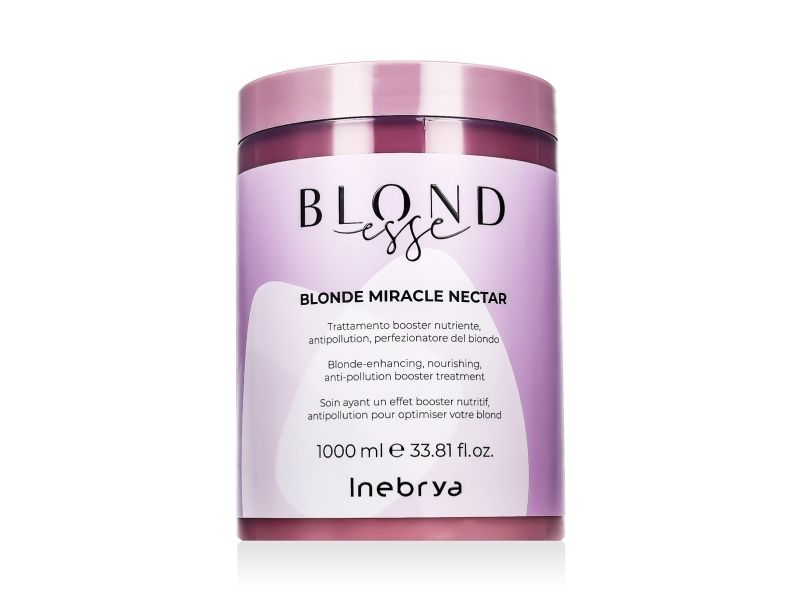 Inebrya_Blondesse Blonde Miracle Nectar Nährende Behandlung Für Blondes Haar 1000Ml