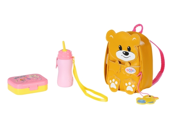 BABY born Kindergarten Backpack Set, Dukke rygsæk, 2 År