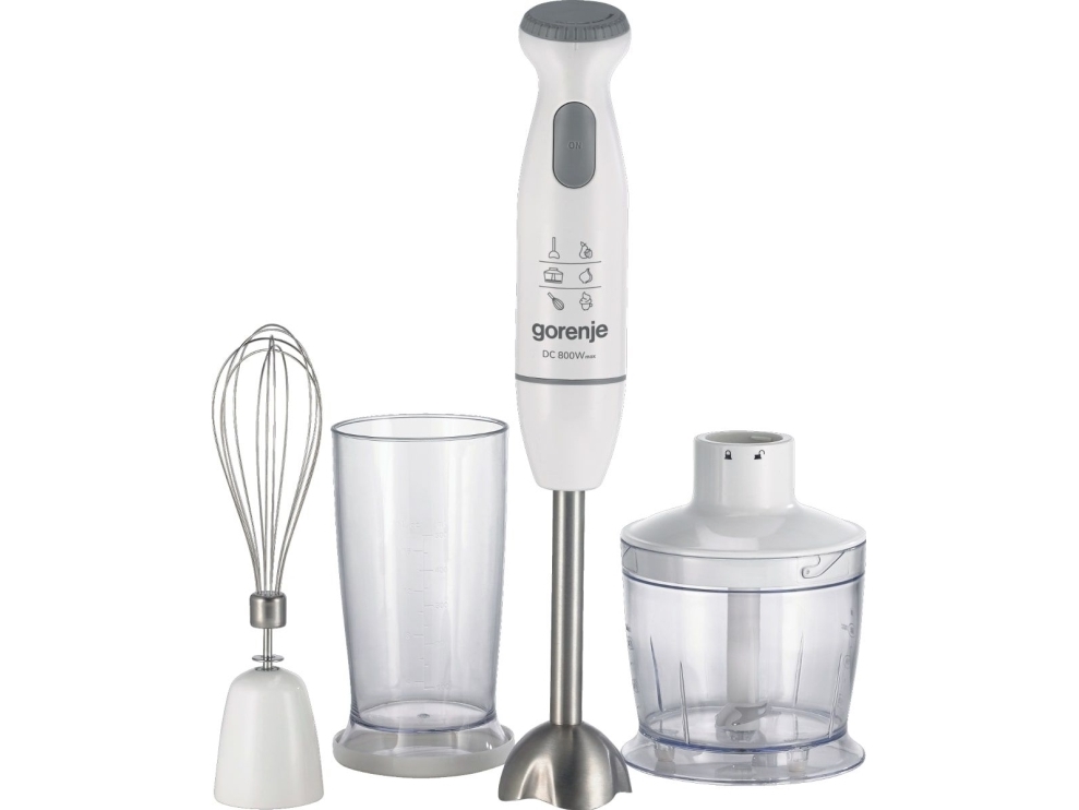 Gorenje Hbc804qw, Nedsænkning Blender, 0,5 L, 1,3 M, 800 W, Hvid