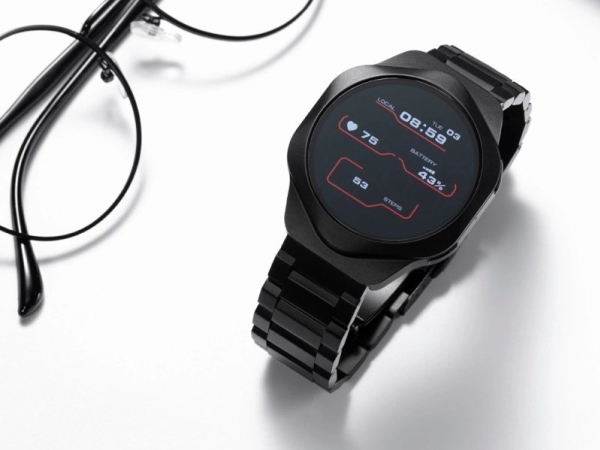 Canyon Hexagon 88 Bt-Call Smartwatch Schwarz