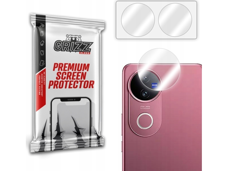 Grizzglass Hybridglass Glas Für Die Kamera Vivo V50 [2Er-Set]
