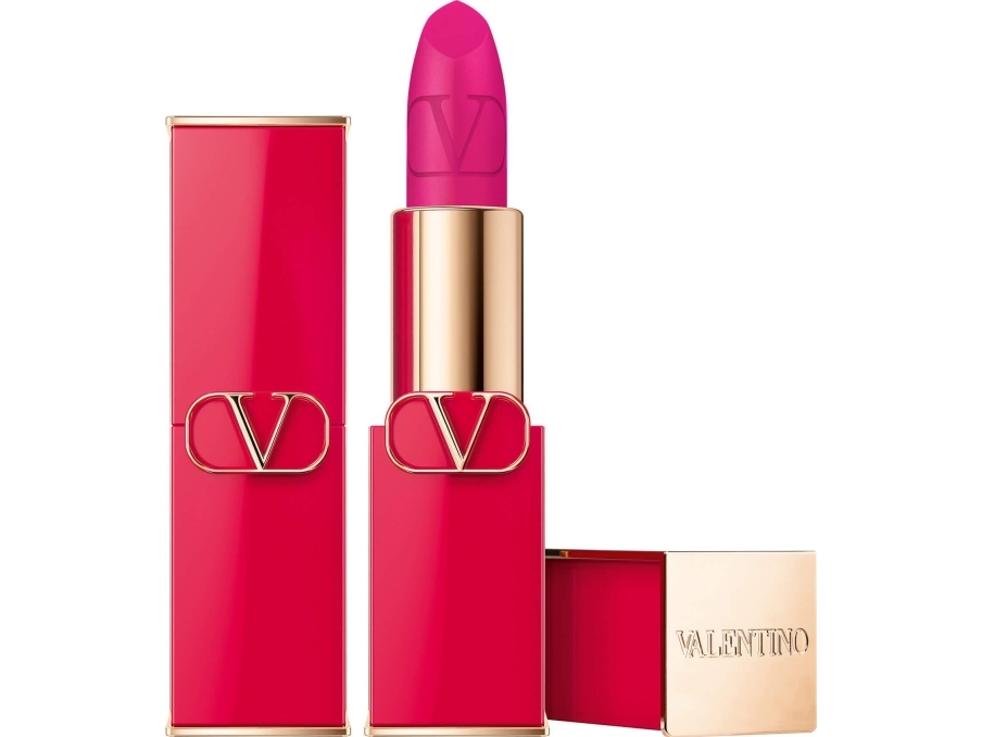 Valentino , Rosso, Matte, Cream Lipstick, 302R, Refillable, 3.5 g For Women