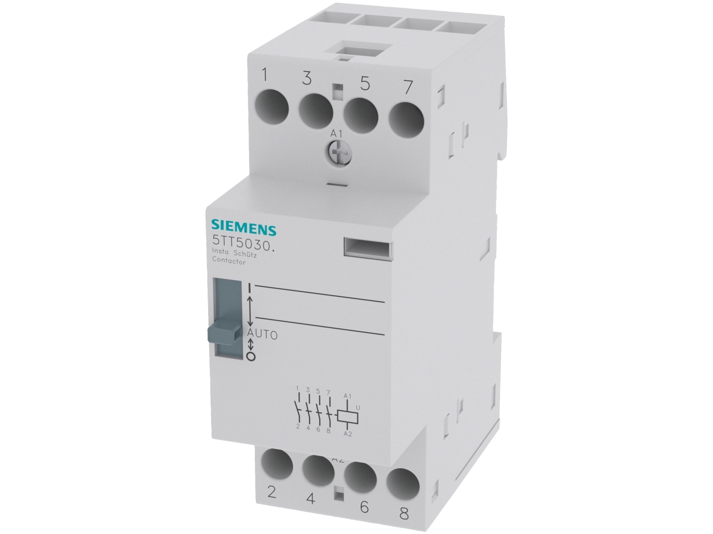 Kontaktor Insta 0/1 4No 230Vac 400 24