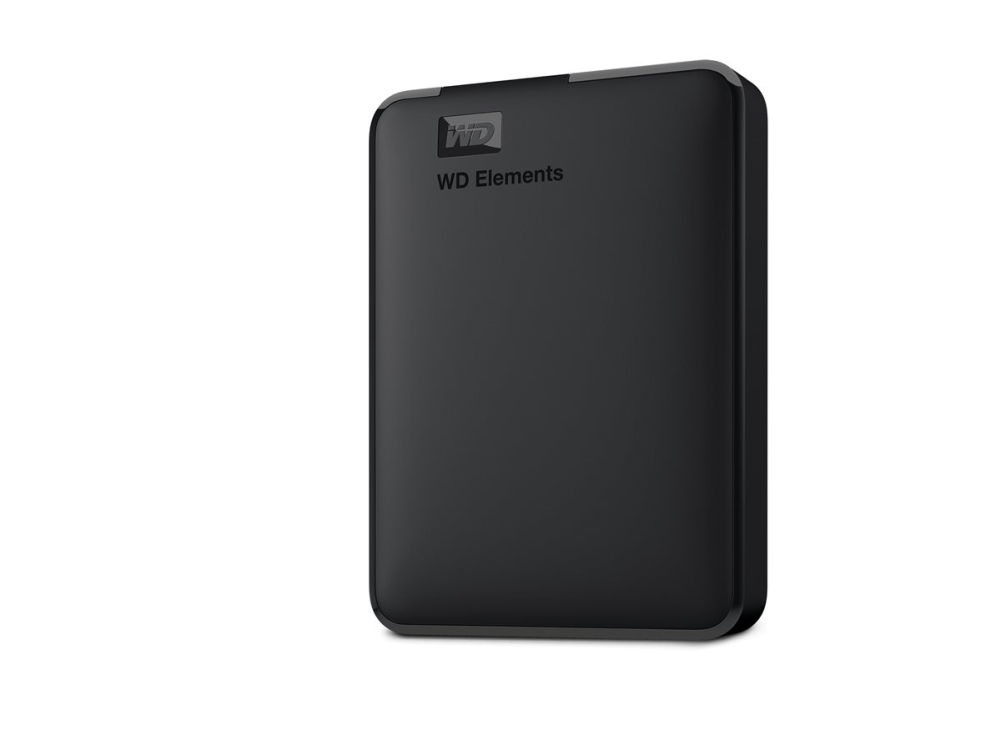 WD Elements Portable - Harddisk - 1 TB - ekstern (bærbar) - USB 3.1 Gen 1 - sort