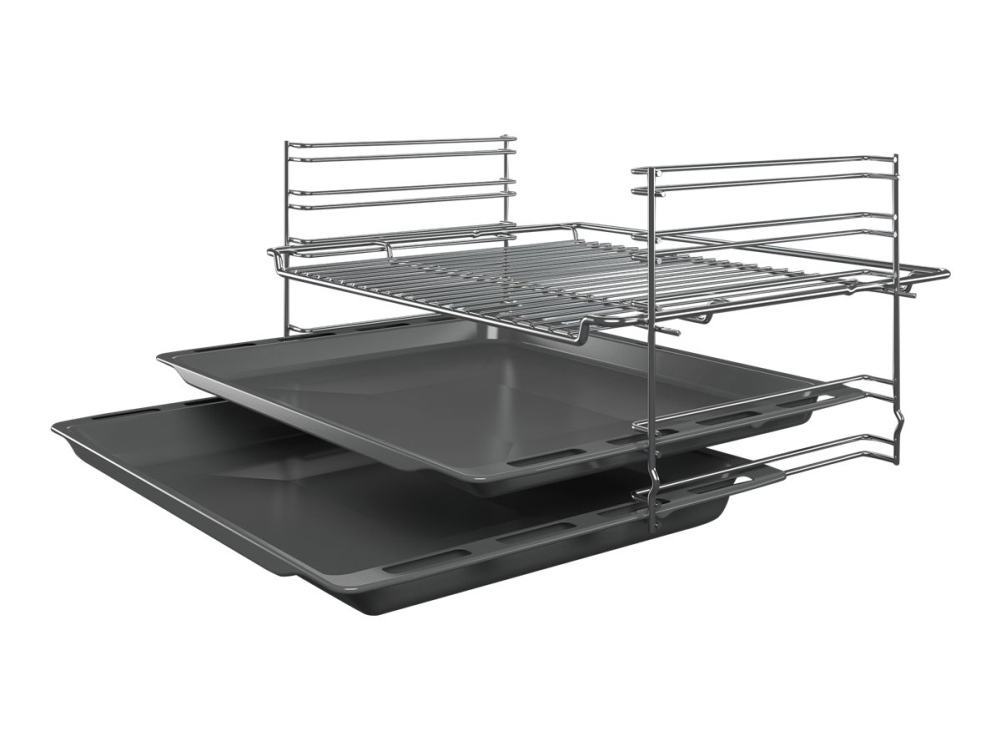 Siemens Iq500 Hk9s5a240 - Komfur - Fritstående - Bredde: 60 Cm - Dybde: 60 Cm - Højde: 85 Cm - Med Selv-Rengøring - Rustfrit Stål