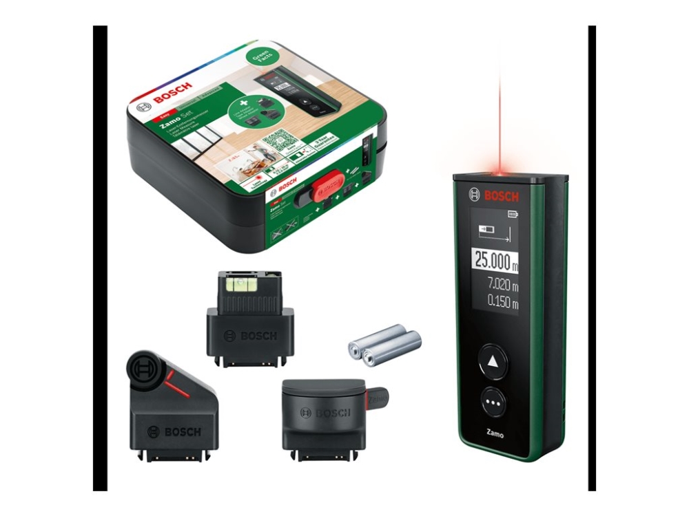Bosch Easy Zamo Set - Laseravst&aring;ndsm&auml;tare - 25 m