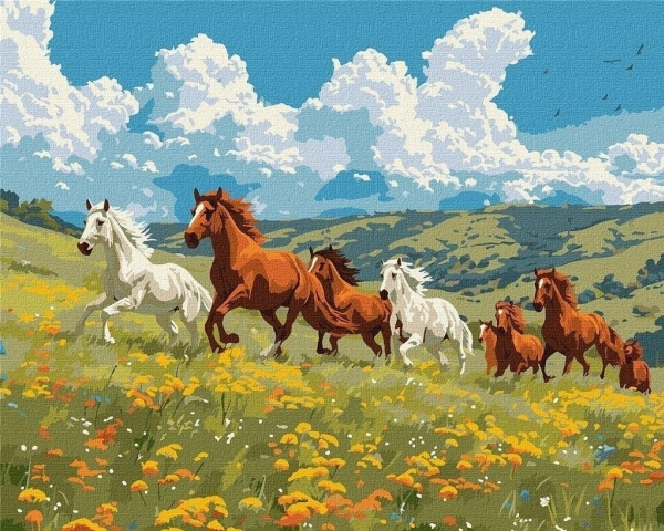 Mal Efter Tal - Strength And Grace 40X50 Cm