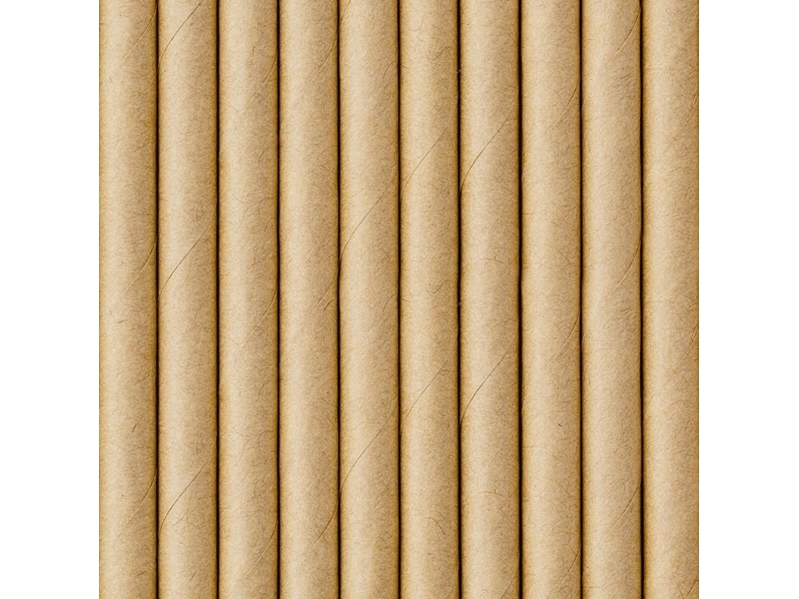 Papir Sugerør Natur