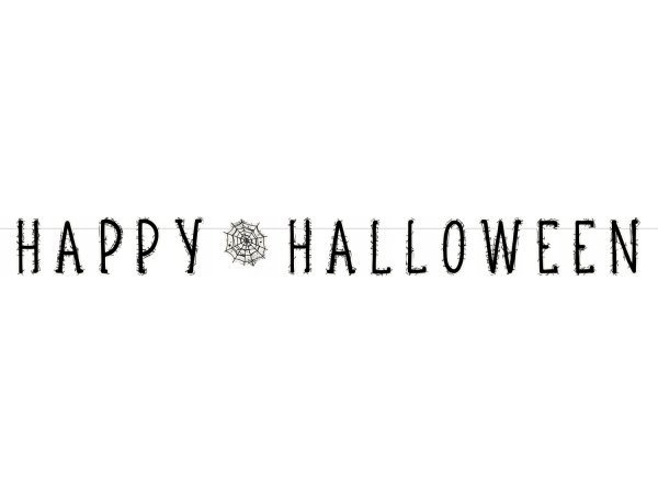 Happy Halloween Buchstabenbanner