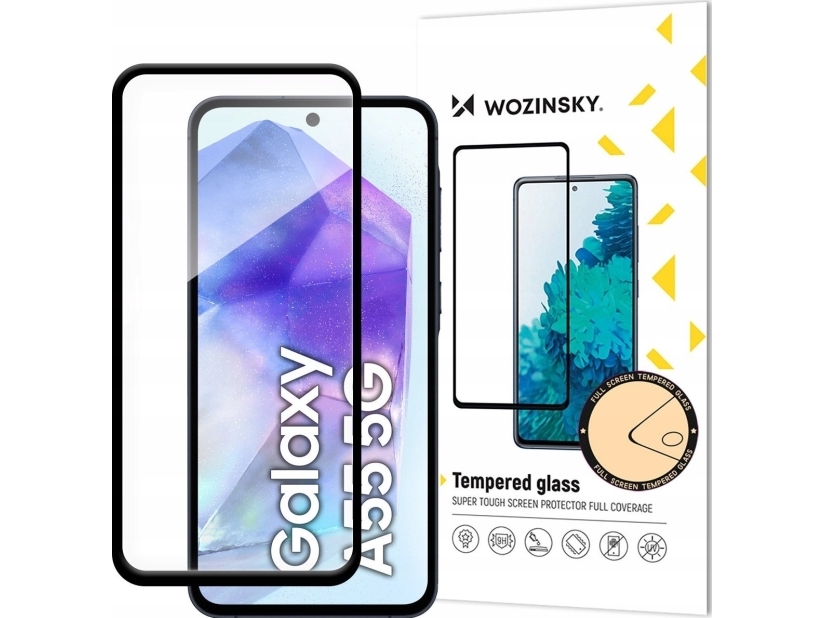 Wozinsky Full Glue Protection Glass for Samsung Galaxy A55 5G transparent | Tele & GPS - Mobil tillbehör - Övriga tillbehör | GameStuff