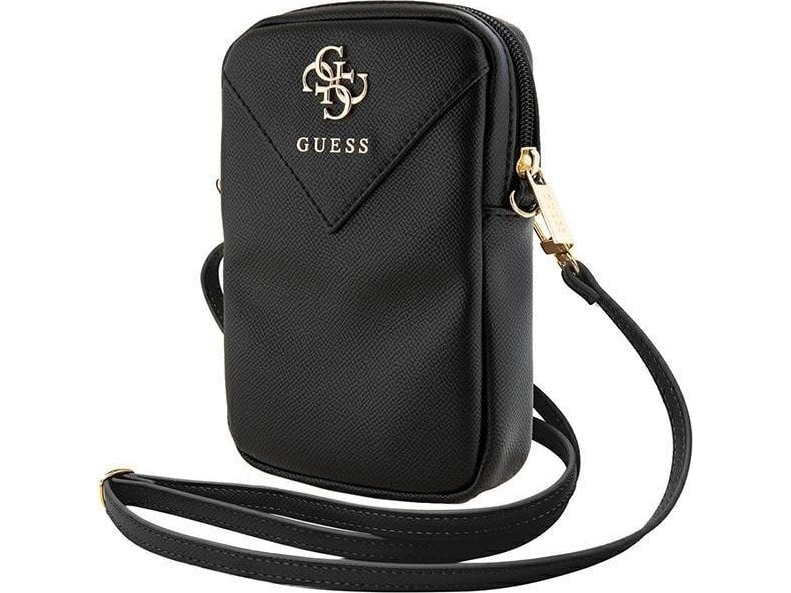 Guess Handväska GUWBZPGSTEGK Svart/Svart Zip Triangle 4G | Baby & barn - Textil och kläder - Väskor | GameStuff