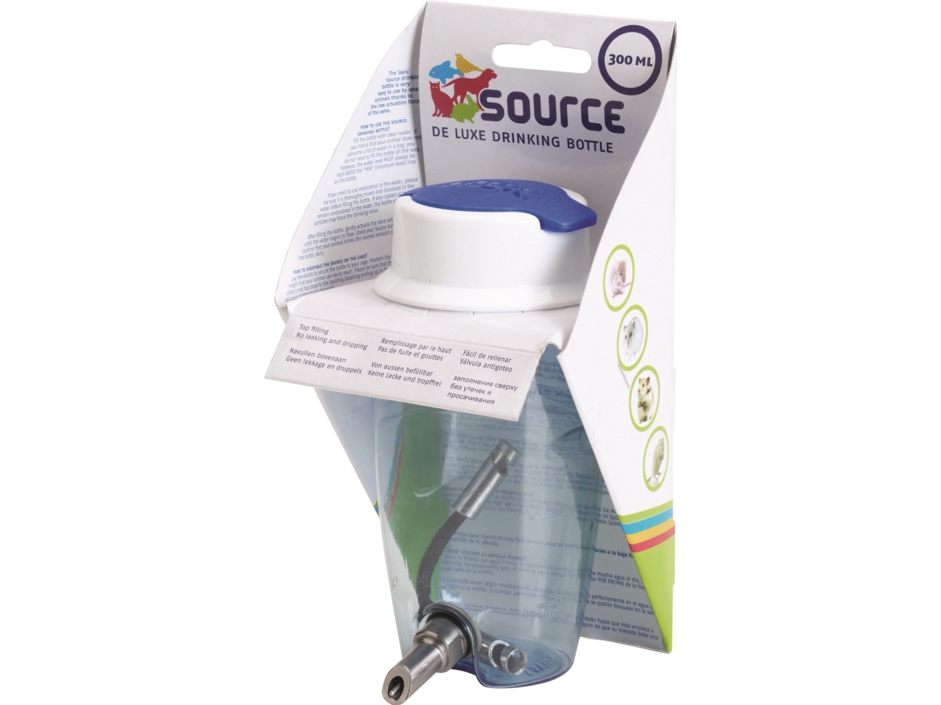 Savic Source 300 ml - standard colours | Sällskapsdjur - Gnagare - Andra tillbehör | GameStuff