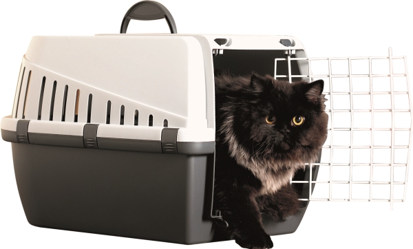 Savic Trotter 1 antr/grå 49x33x30 | Sällskapsdjur - Katt - Transport burar & Väskor | GameStuff