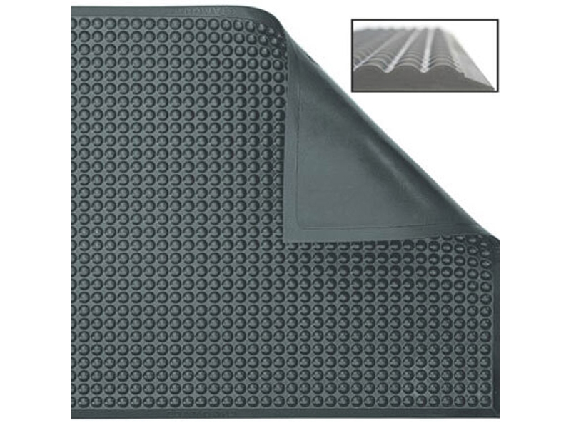 Industrimåtte Complete Bubble Antistat mm 0,9x1,50 m Farve: Sort