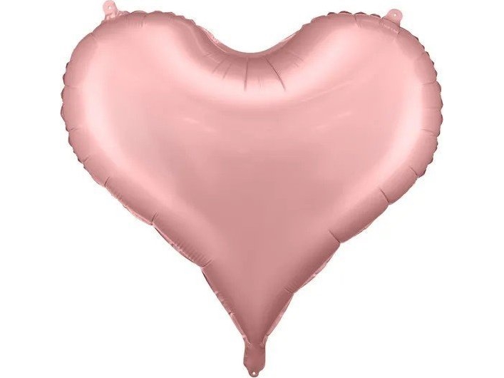 Rosa Herz Folienballon