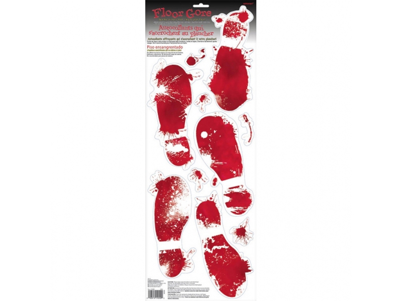 Amscan 21330-55, Halloween, Folie, Rot, 222 Mm, 603 Mm, 8 Stück(E)