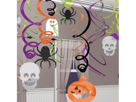 Halloween-Spiral, 30 Stk
