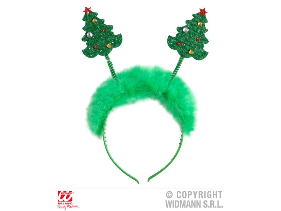 Haarband Mit Weihnachtsbäumen