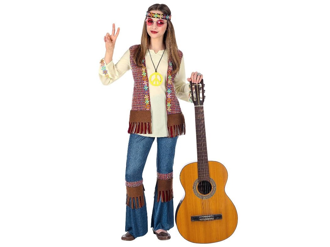 Hippie Pige Kostume