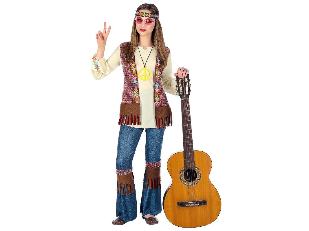Hippie Pige Kostume