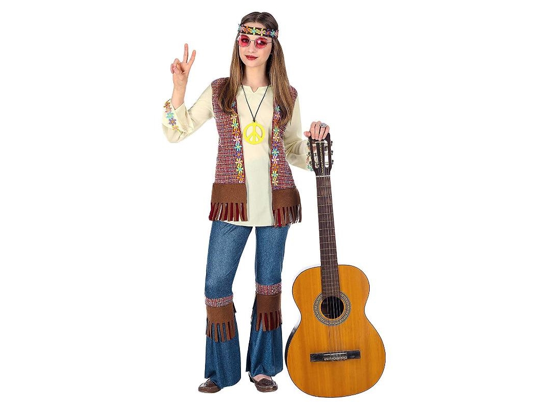 Hippie Pige Kostume