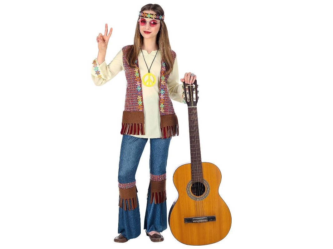 Hippie Pige Kostume