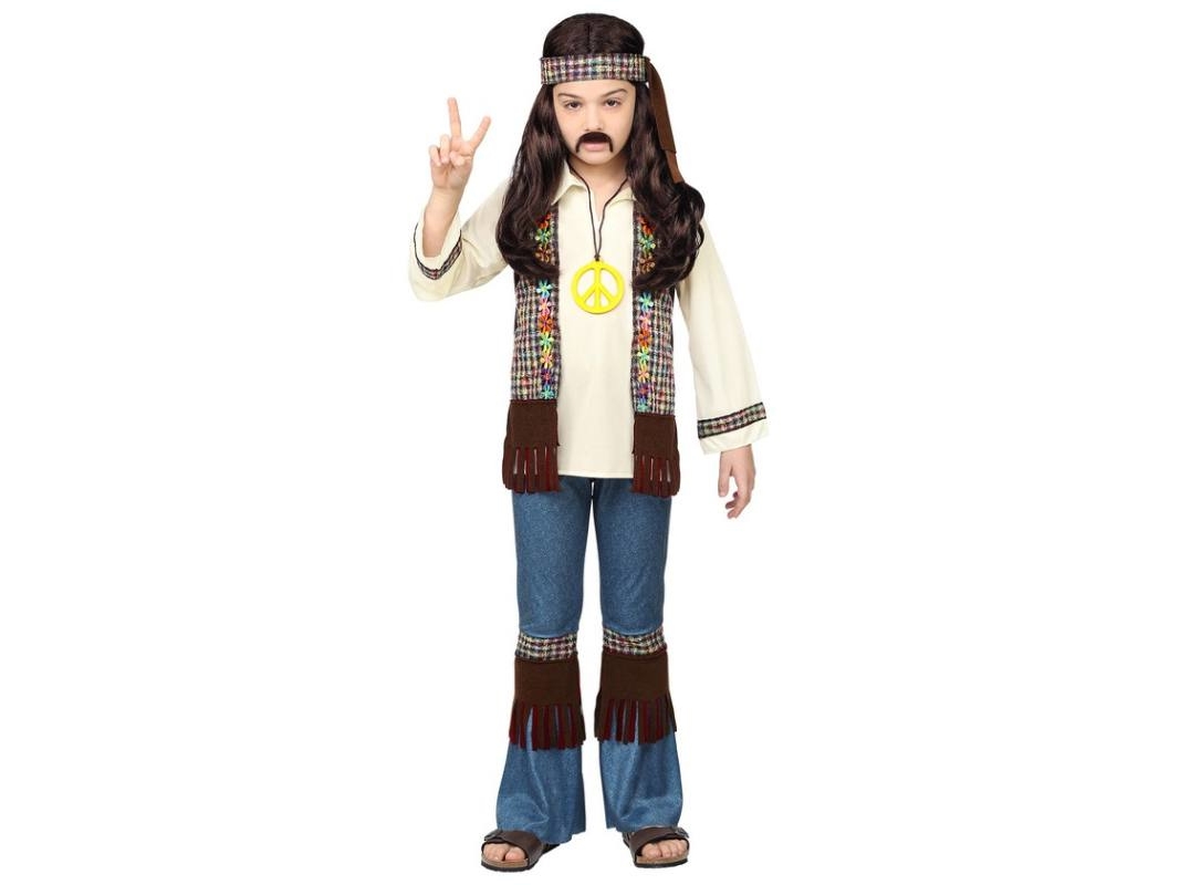 Hippie Dreng Kostume