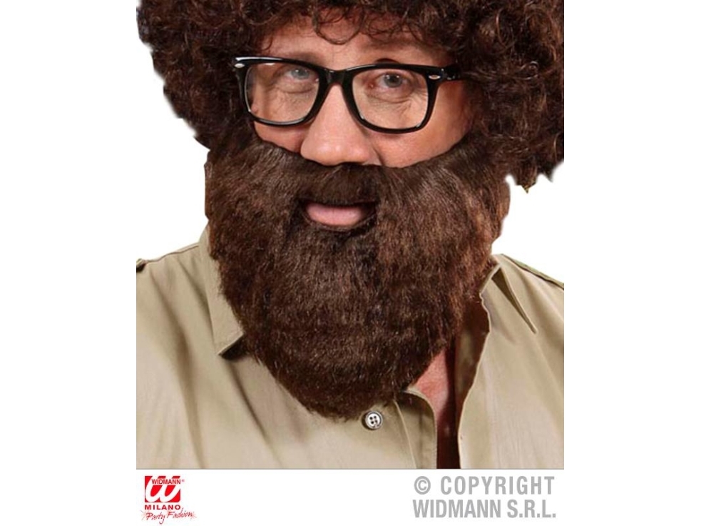 Brauner Bart