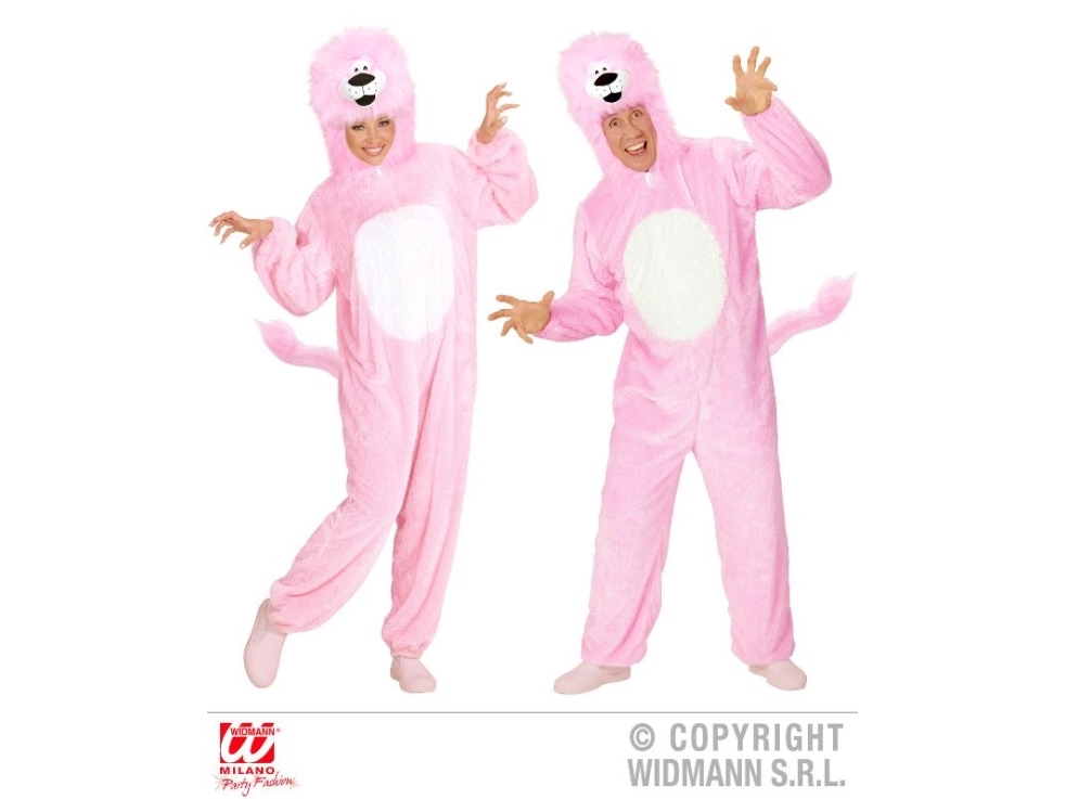 Pink Løve Kostume