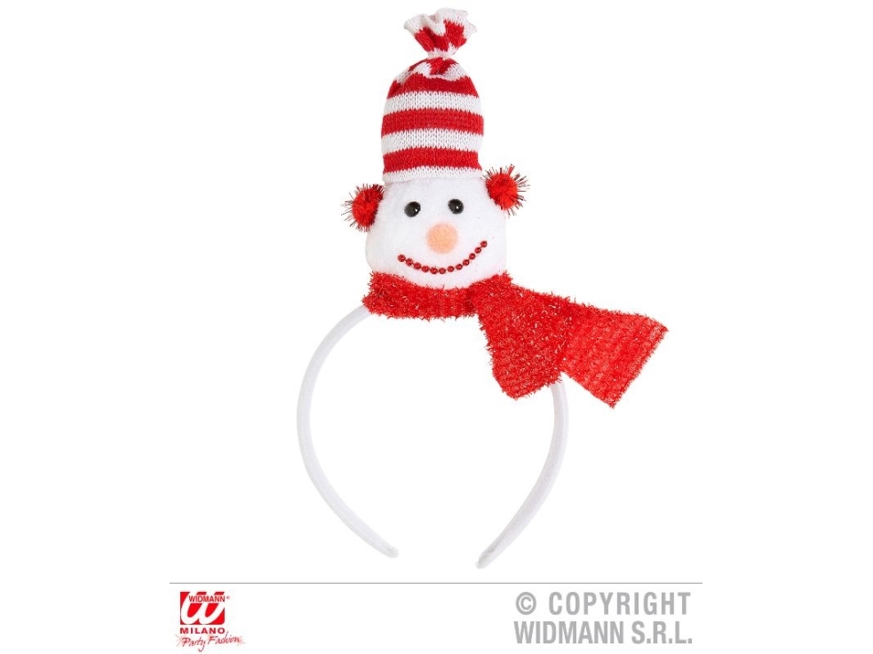 Haarspange Mit Schneemannkopf