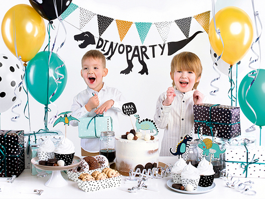 Dekorationssæt Dino Party