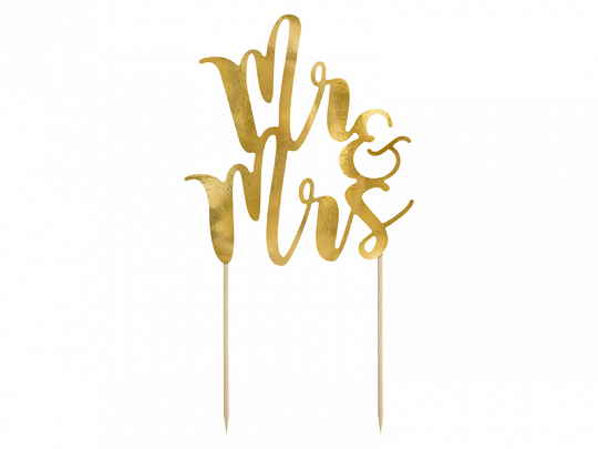 Mr & Mrs Kagepynt Guld