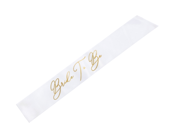 Bride To Be Skærf, Guld