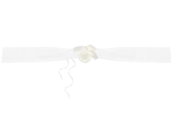 Creme Guirlande Med Blomster