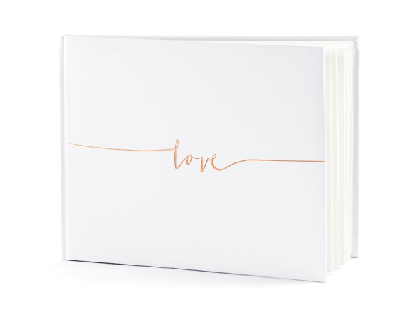 PartyDeco KWAP59, 22 sidor, Inbunden, Rose Gold, Vit, 240 mm, 185 mm | Papper & Emballage - Kalendrar & Anteckningsböcker - Kalendare | GameStuff