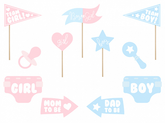 Gender Reveal - Boy Or Girl Selfiesticks