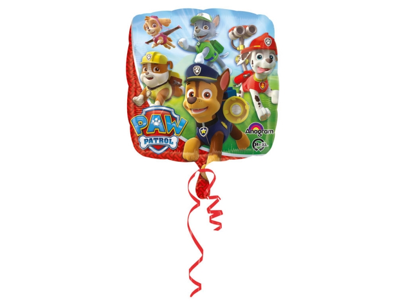 Paw Patrol Folienballon Quadratisch