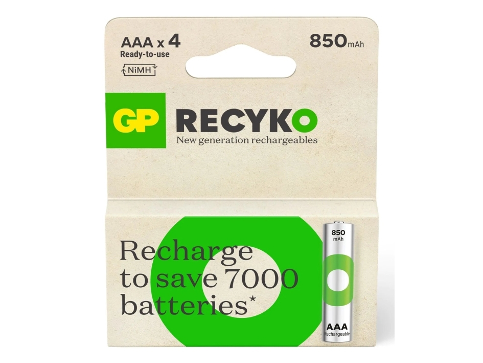 Gp Recyko - Aaa-Batterier
