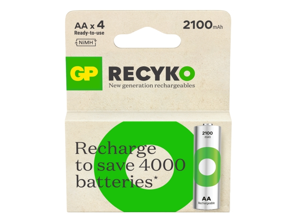 Gp Recyko - Batteri Aa Type